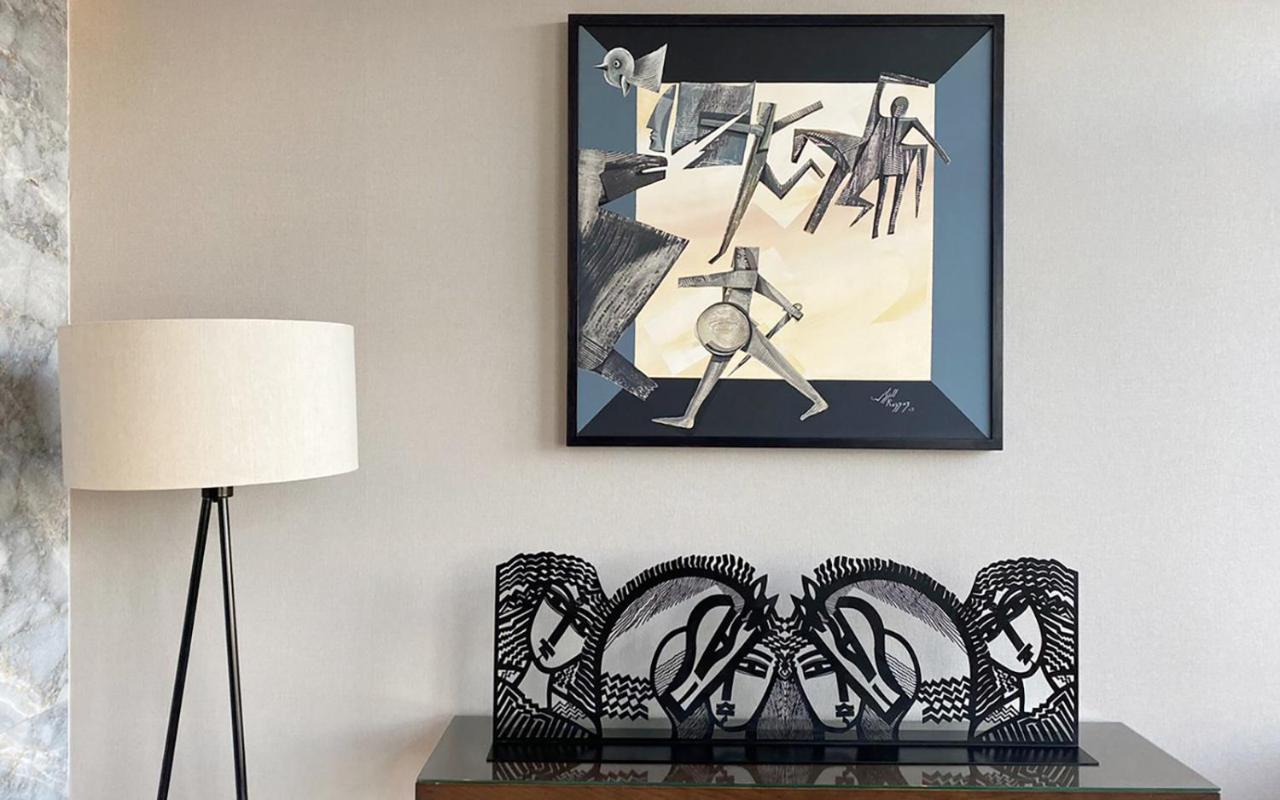 Crowne Plaza - West Cairo Arkan By Ihg 6th of October City Exterior photo The sculpture "The Horse" by the artist